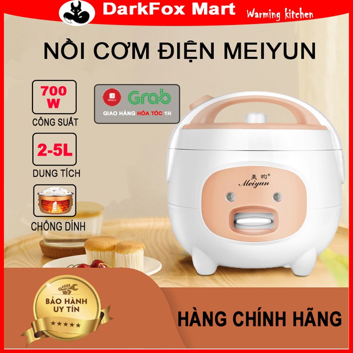 Nồi Cơm Điện Mini Đa Năng MEIYUN 2L/3L/5L Hàng Nội Địa Cao Cấp Phù Hợp Cho 2-6 Người