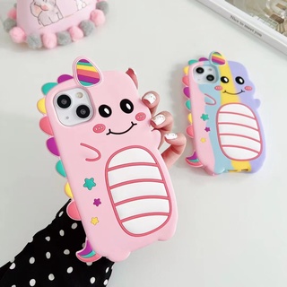 Ốp Điện Thoại Silicone Mềm Hình Kỳ Lân 3D Cho iPhone 13 Pro Max 12 Pro Max 11 Pro Max XR Xs Max 6 6s 7 8 Plus SE 2020