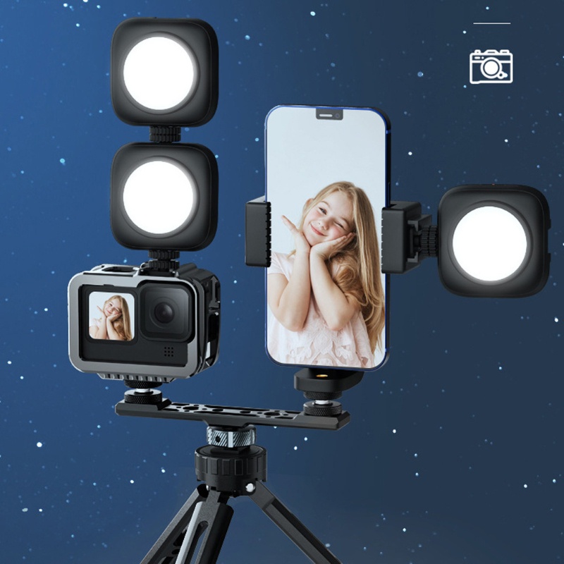 Đèn LED zzz Mini Điều Chỉnh Được Độ Sáng Cho Máy Quay Phim