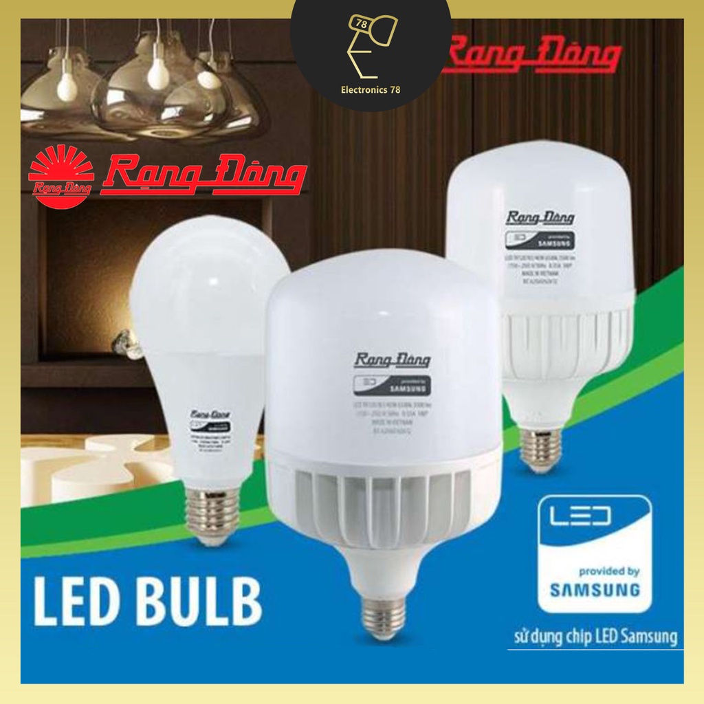 Bóng Led tròn tiết kiệm điện Rạng Đông  -