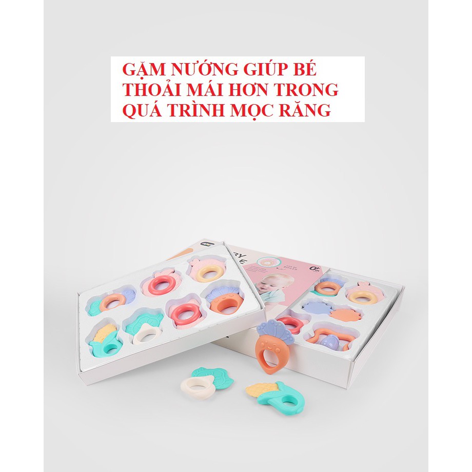 Gặm nướu 7 món, 10 món cao cấp cho bé