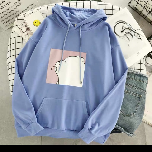 Áo nỉ trần bông chất đẹp/ áo hoodie trần bông ảnh thật hàng có sẵn