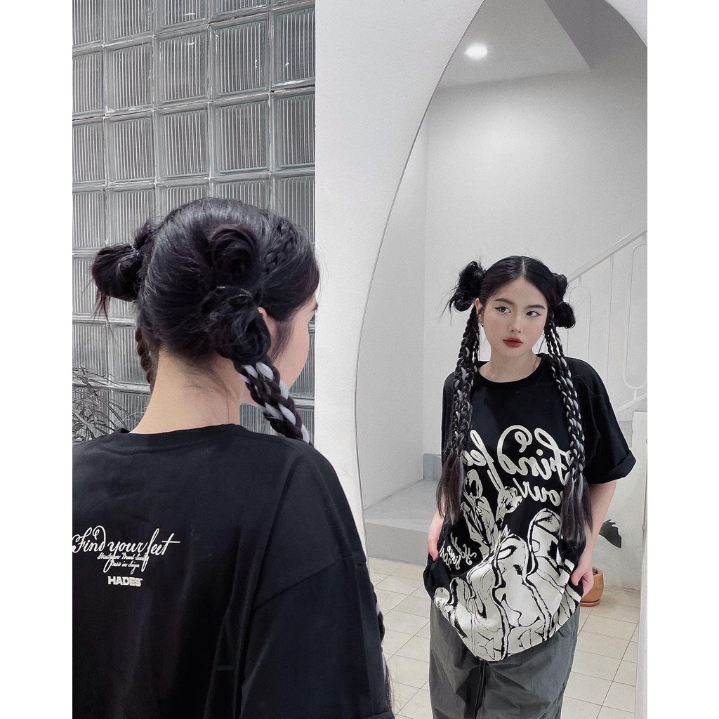 Áo thun HADES FEEL YOUR FEET  áo thun tay ngắn nam nữ hades feel your feet chất cotton cao cấp KunShop