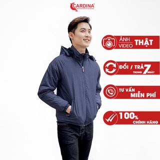 Áo khoác gió nam 𝐂𝐀𝐑𝐃𝐈𝐍𝐀 chất gió xước lót lông cừu cao cấp siêu ấm, siêu nhẹ lxm02