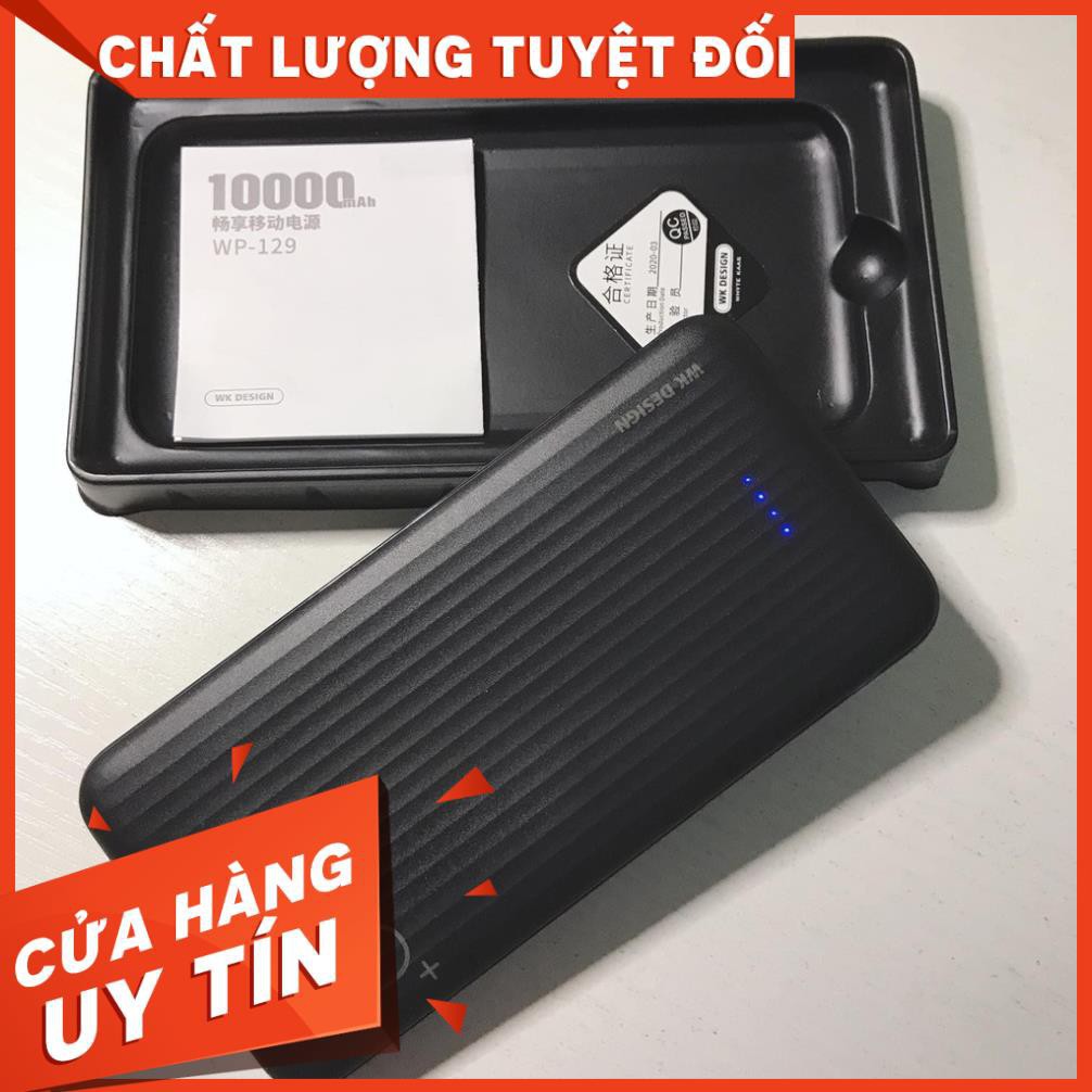 [Sale sập sàn] Sạc dự phòng wk wp-129 chính 10000 mAh