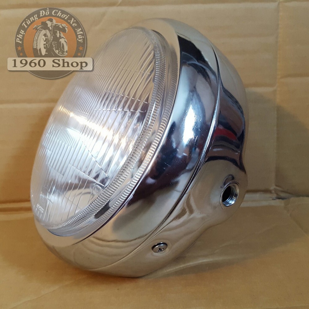 Đèn Pha LA - ĐÈN PHA XE MÁY ĐỘ CLASSIC phù hợp Cafe Racer Tracker Chopper Bobber CG125 SU GN125 CD 67 WIN Honda Yamaha S