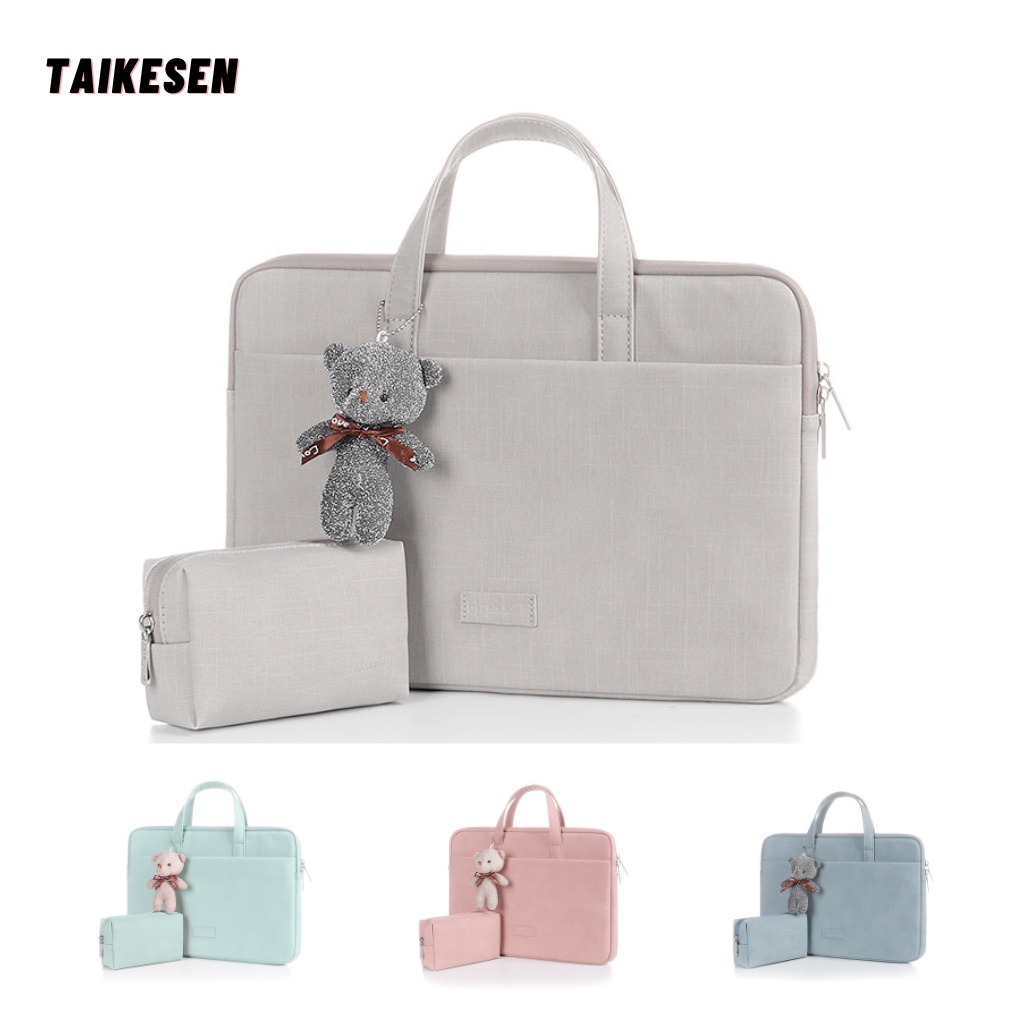 Combo Túi xách + túi đựng sạc Taikesen cho Macbook Laptop  13.3inch- 15inch