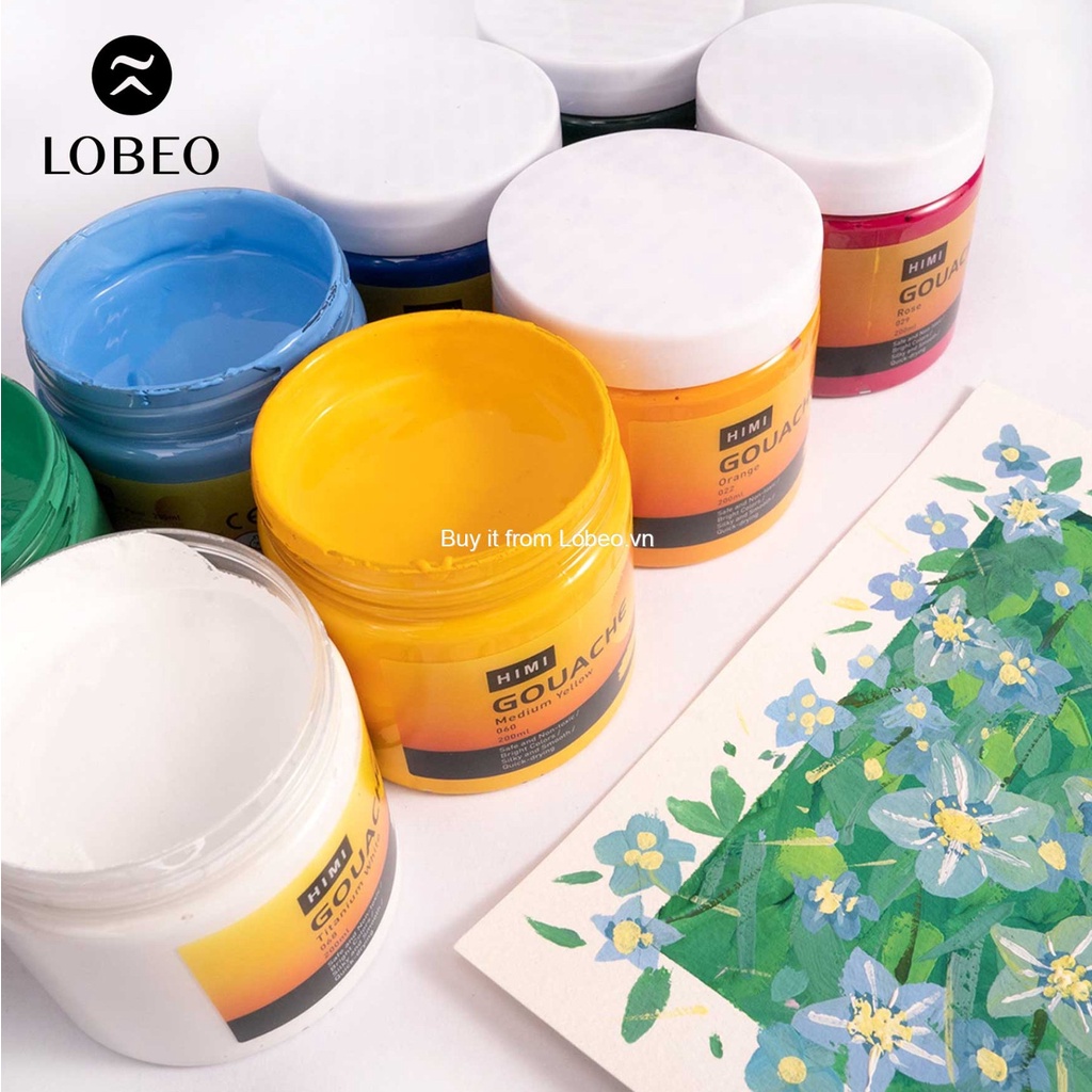 Màu gouache Himi 200ml