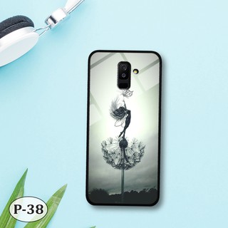 Ốp lưng kính 3D Samsung Galaxy A6 Plus 2018