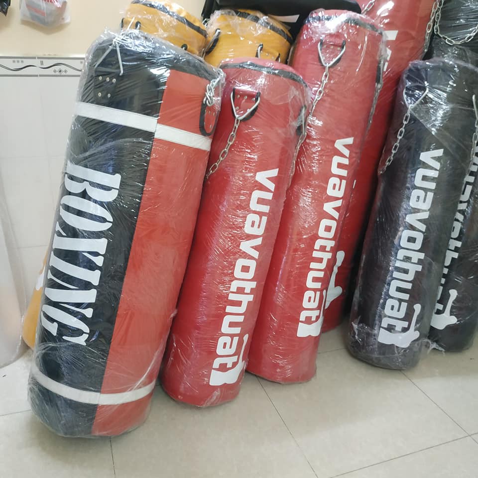 Vỏ Bao cát lớn 1m2 60cm tập lực lowkick đánh nằm cho Boxing, MMA, Kickboxing, Muaythai – Large giant punch bag