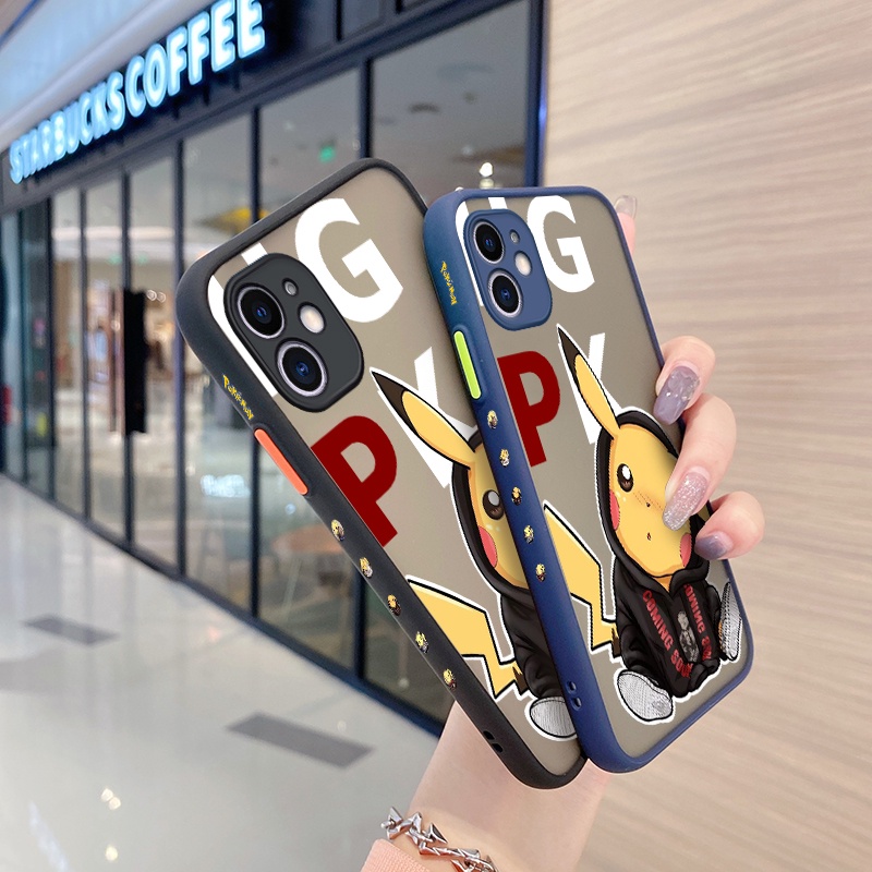 Ốp Điện Thoại Silicon Cứng In Hình Pikachu Viền Cạnh Cho Realme GT Neo 2 GT2 GT 2 Q5 Pro 5G
