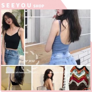 [ Xả Lỗ!!!] Áo Bra Hở Lưng Dáng Dài Loại Mới