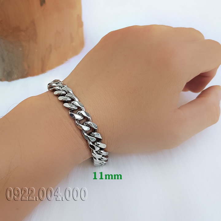 Lắc tay nam kiểu xích nối cực bụi LZ866.