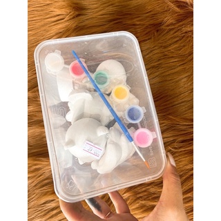 combo 4 tượng tô màu size to