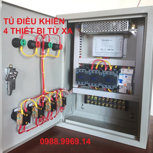TỦ ĐIỀU KHIỂN 4 THIẾT BỊ TỪ XA CÔNG XUẤT LỚN