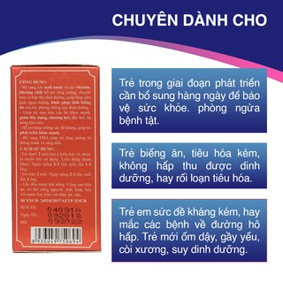 Siro ăn ngon tiêu hóa khỏe Gold