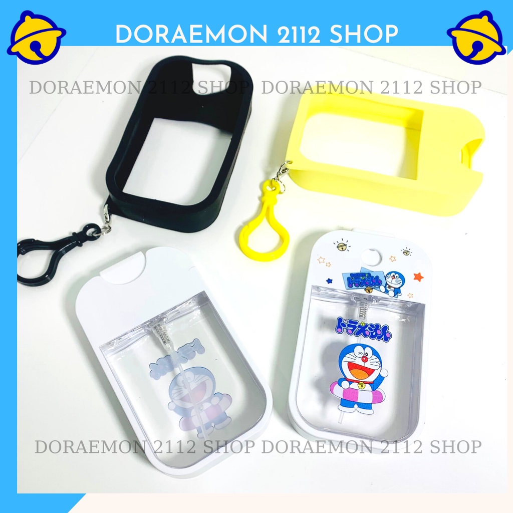Bình Xịt Đựng Mỹ Phẩm Kiểu Hoạt Hình DORAEMON Tiện Dụng