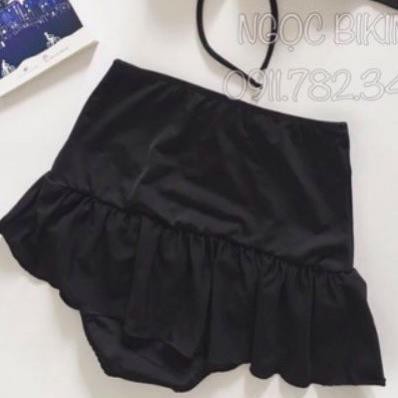 Váy đuôi cá đi bơi cho nữ, bIkini đi biển màu đen BIkini191 👙 | BigBuy360 - bigbuy360.vn