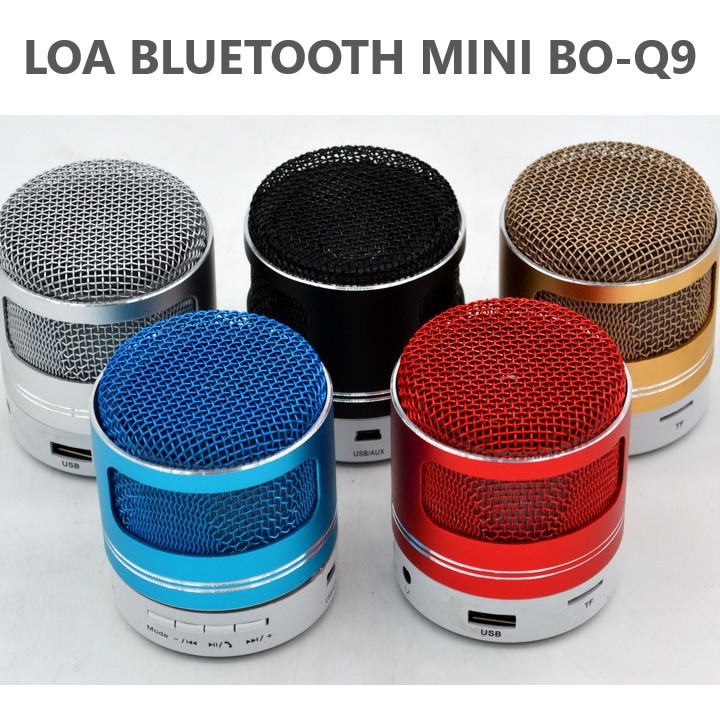 Loa bluetooth mini để bàn Có Led Cảm Biến Theo Nhạc