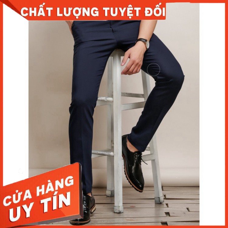 Quần âu nam dáng ôm co giãn nhẹ - Hàng nhập khẩu