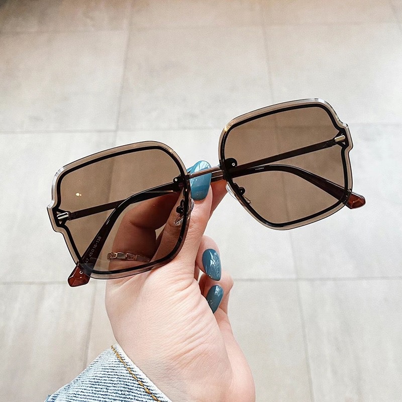 (JIUERBA) Kính Râm Thời Trang Không Gọng Chống Tia UV