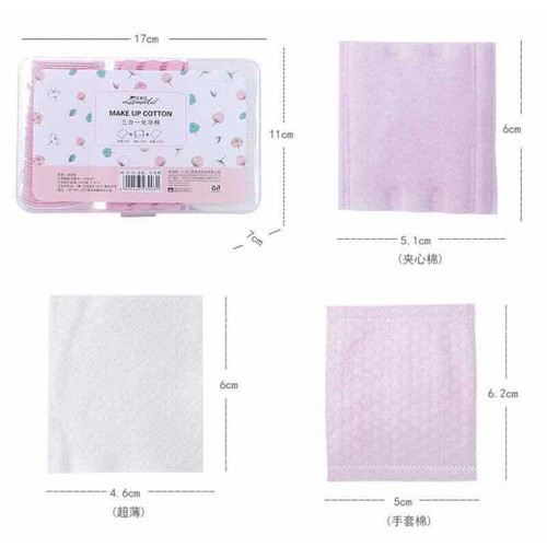 Bông Tẩy Trang Cotton Cao Cấp HCM