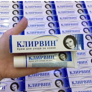 Kem trị sẹo thâm, sẹo lồi, sẹo lõm, kem trị rạn da Nga Klirvin 25g