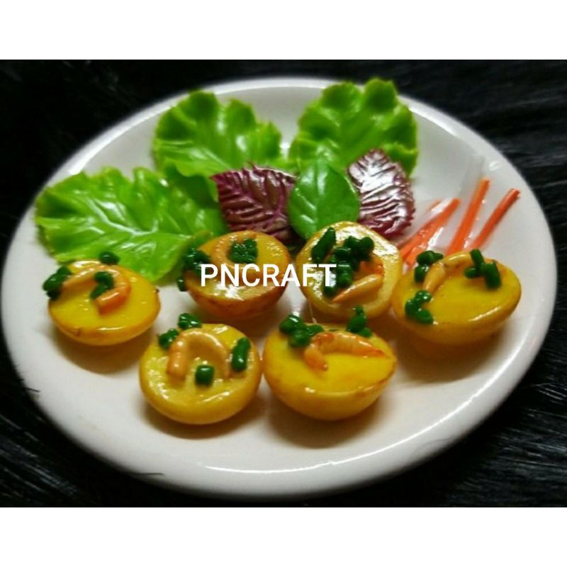 Đồ chơi cho bé mô hình món Bánh Khọt