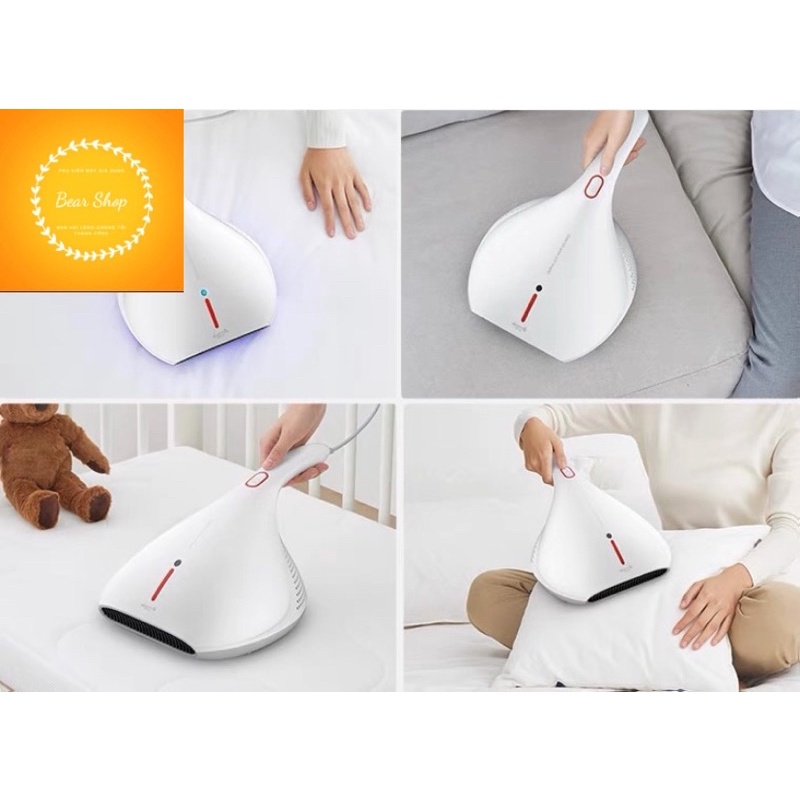 Máy hút bụi,khử khuẩn,sấy nhiệt chăn,ga,gối,đệm chính hãng DEERMA