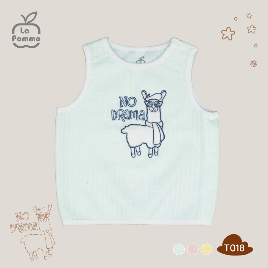 T018 Áo gile trẻ em Lạc đà Alpaca La Pomme