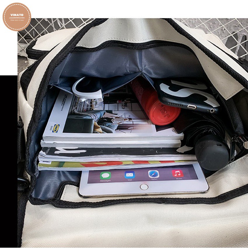 Túi đeo chéo thời trang balo 1 quai đi học nam nữ ,balo laptop 15 inch
