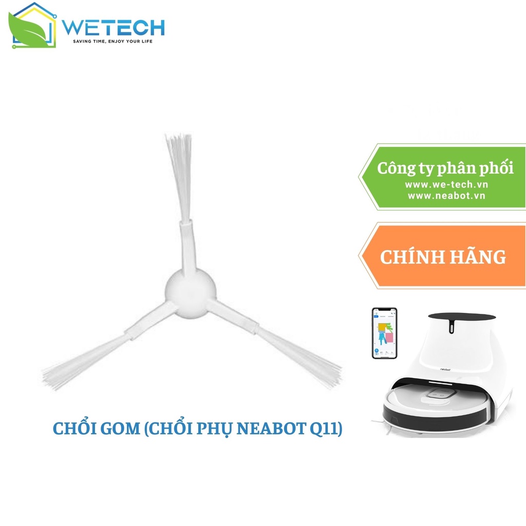 Phụ kiện chổi gom robot hút bụi lau nhà Neabot nomo Q11