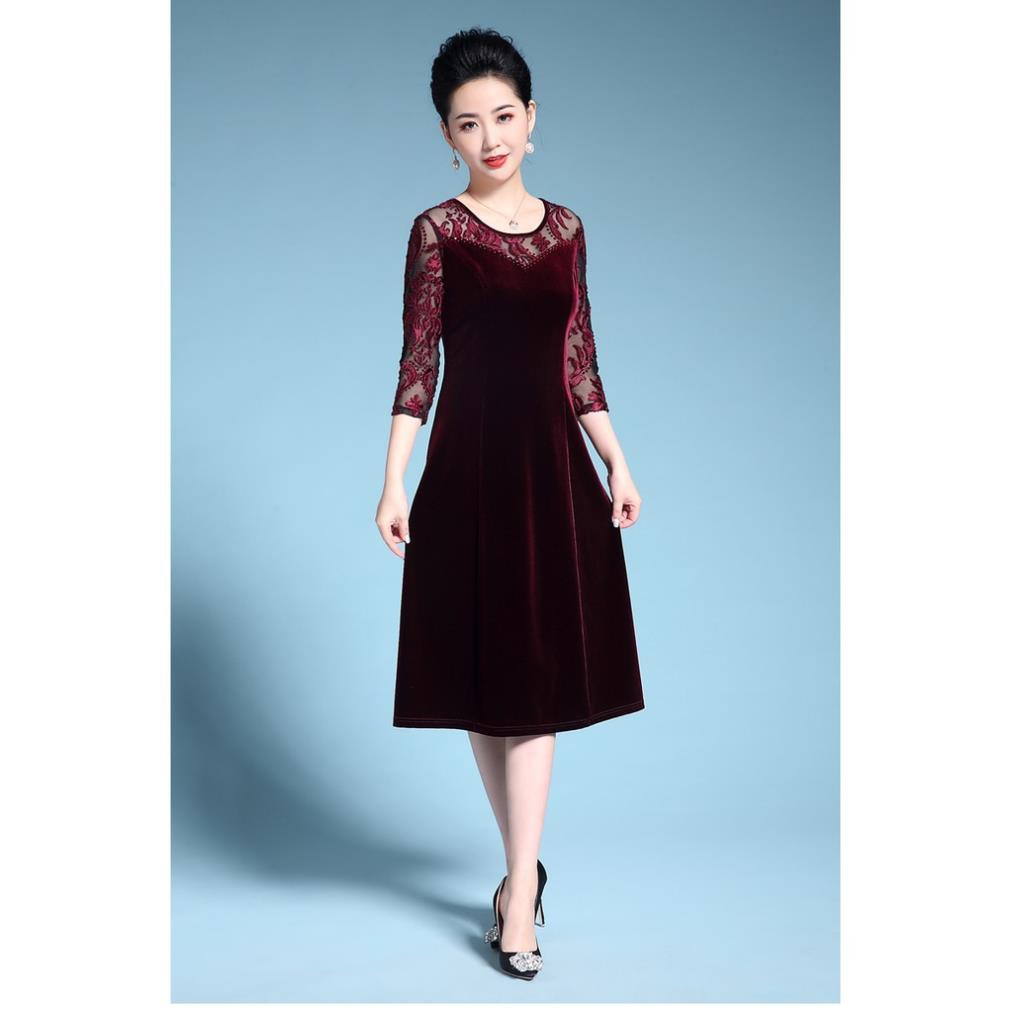 Đầm trung niên cao cấp