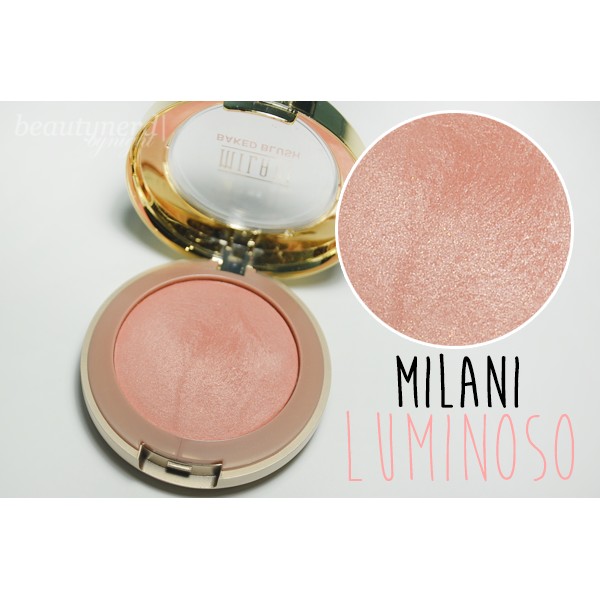 Má hồng Milani Baked Blush màu Luminoso