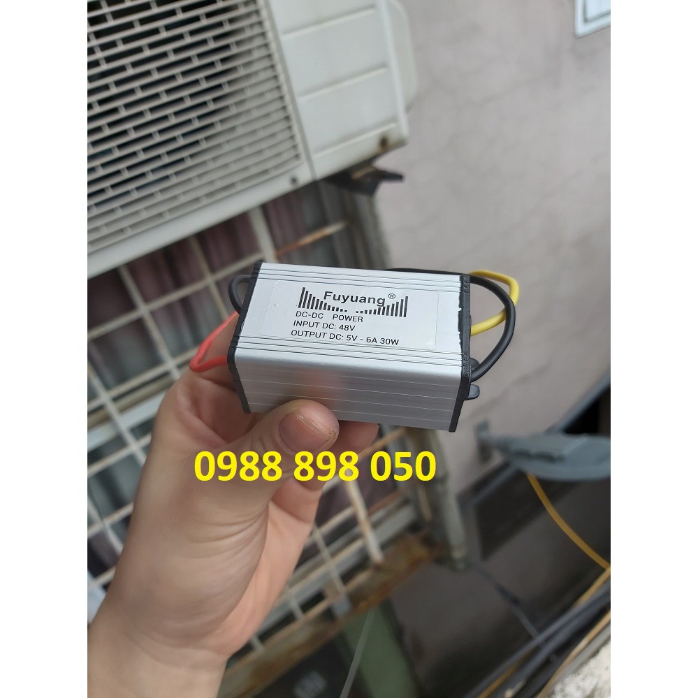 thiết bị chuyển điện 48vdc sang 5vdc 6a