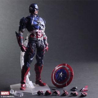 Mô hình đồ chơi cao cấp Play Arts Captain America