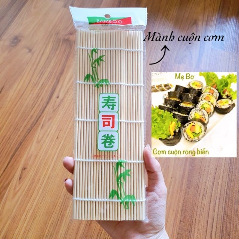 🥖Mành tre cuộn cơm, sushi, kimbap Hàn Quốc