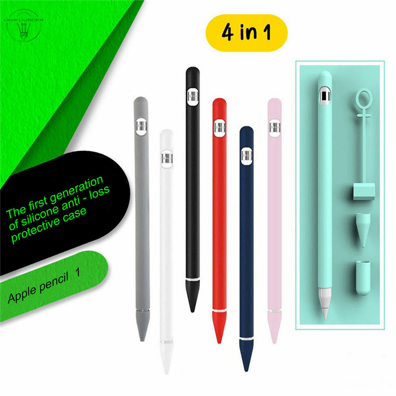 Vỏ silicon bảo vệ cho bút cảm ứng thích hợp cho Apple Pencil 1