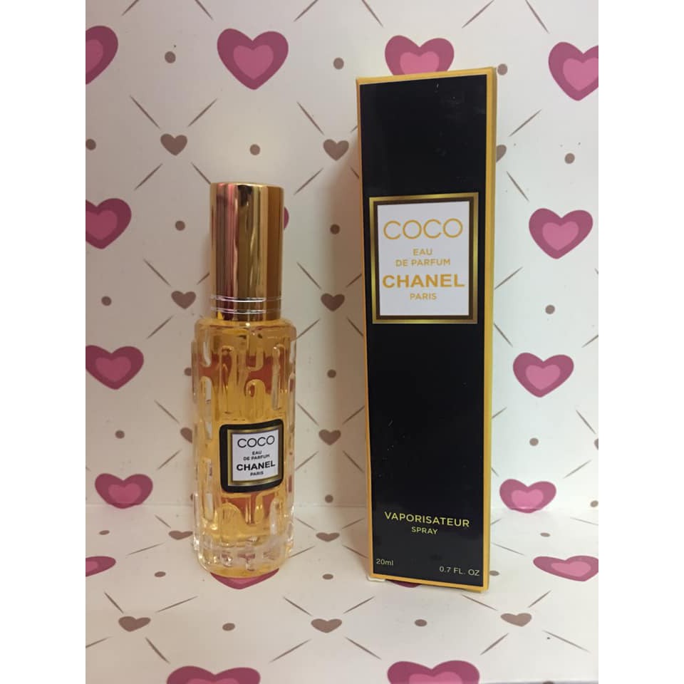 Nước Hoa Mini Coco Vàng 20ml
