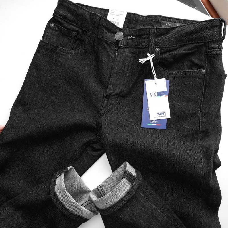 QUẦN JEAN AX VẢI DƯ HÃNG CHÍNH PHẨM VNXK DÁNG SLIM FIT