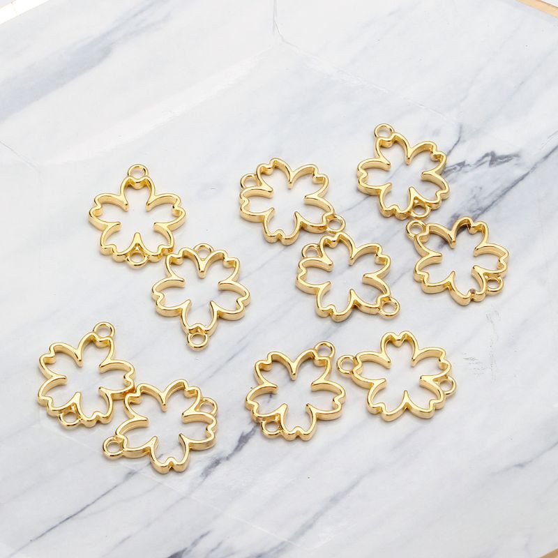 Set 10 Mặt Dây Chuyền Hình Hoa Anh Đào Xinh Xắn Đáng Yêu