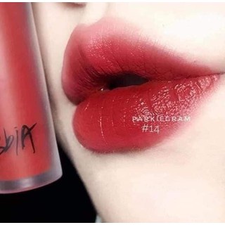 Son kem Bbia Last Velvet Lip Tint Màu 14 đỏ gạch pha cam