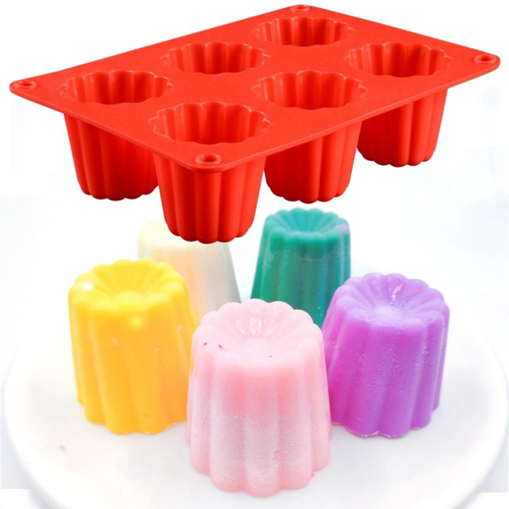 AUGUSTINA Khuôn Silicone Tạo Hình Làm Bánh Kẹo Hình Cây Kẹo 3D