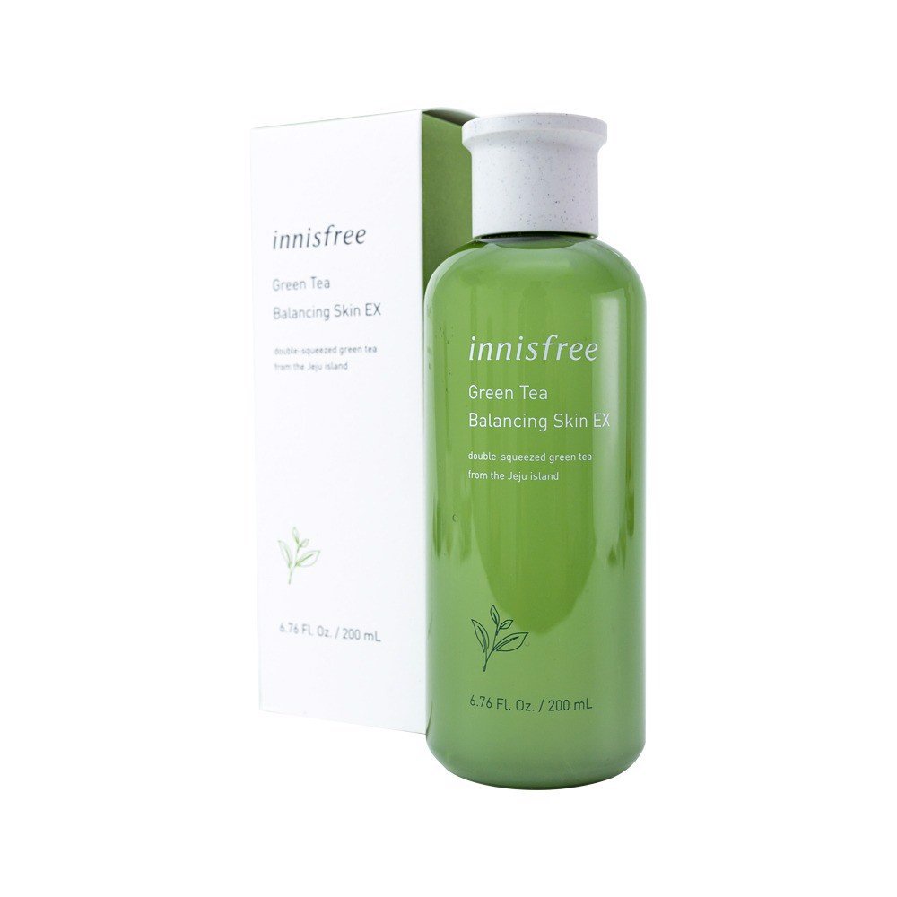 [NEW 2019] Nước Hoa Hồng Trà Xanh Innisfree Green Tea Balancing Skin EX 200ml