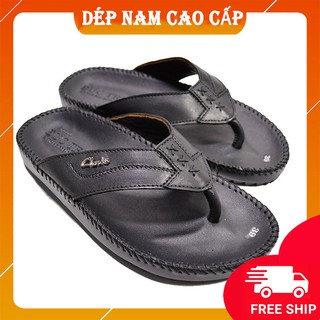 [Free Ship Duy Nhất Hôm Nay] Dép Nam quai kẹp da bò cao cấp MK04