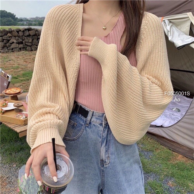 Áo len cánh dơi mỏng hàng nhập QC!