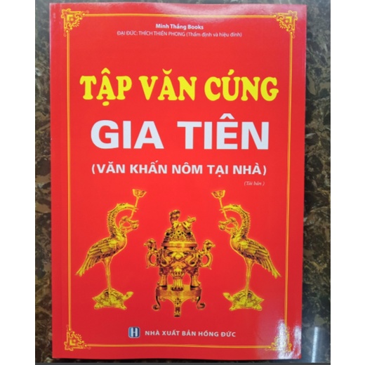 Sách - Tập Văn Cúng Gia Tiên ( Văn Khấn Nôm Tại Nhà )
