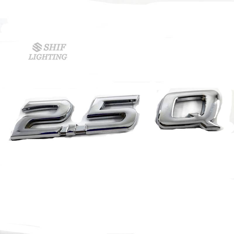 Logo trang trí xe hơi Honda Camry họa tiết 2.5 Q chất liệu kim loại độc đáo