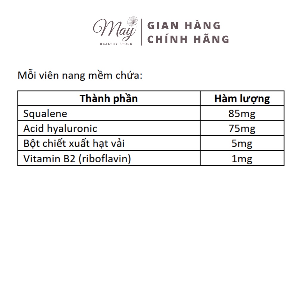 Viên Uống Cấp Nước DHC Hyaluronic Acid 30 Ngày (Gói 60 Viên)