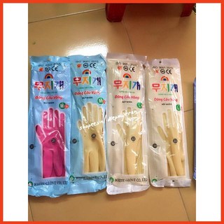 Bao tay cao su cao cấp hàn quốc nhiều size